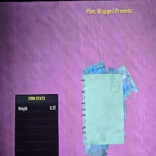 Wrapped Presents Plan