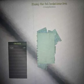 BoS Combat Armor Arms Plan