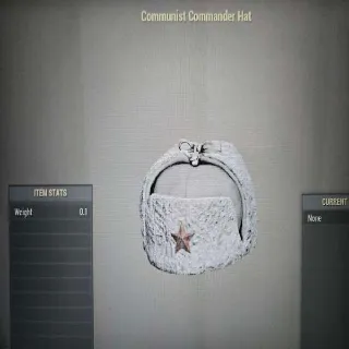 Communist Commander Hat