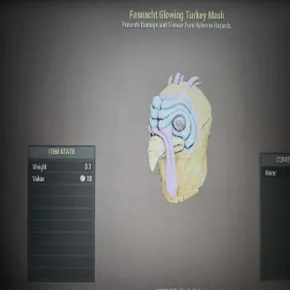 Glowing Turkey Mask