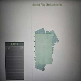 Ghoul Jack-O-Lite Plan