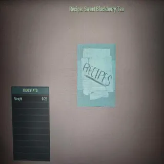 Sweet Blackberry Tea Recipe