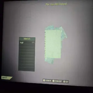 Ogua Shell Backpack Plan