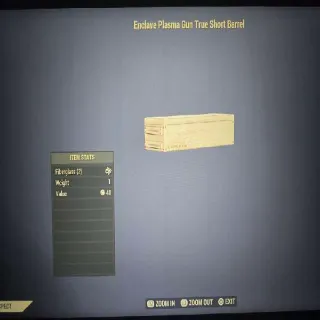 Enclave Plasma Gun True Short Barrel Mod