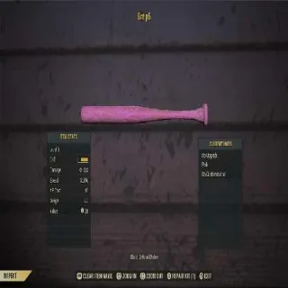 Level 5 Colored Pink Bats