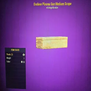 Enclave Plasma Gun Medium Scope