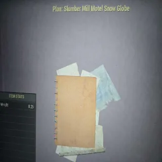 Slumber Milk Motel Snow Globe Plan