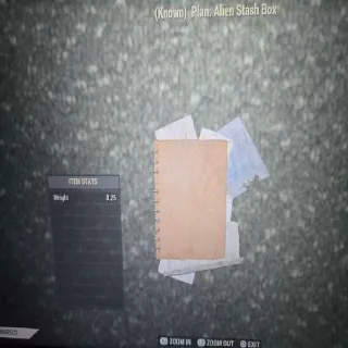 Alien Stash Box Plan