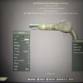 4* Black Powder Pistol