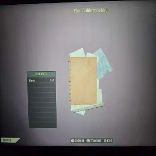 Taxidermy Io Moth Plan