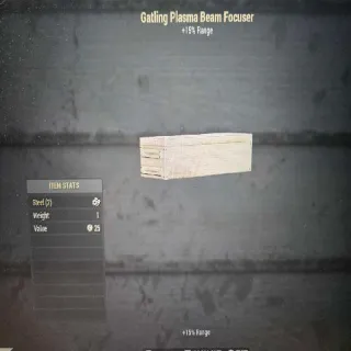 Gatling Plasma Beam Focuser Mod