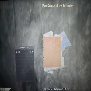 Cassidy's Favorite Painting Plan