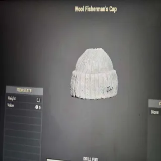 Wool Fisherman's Cap