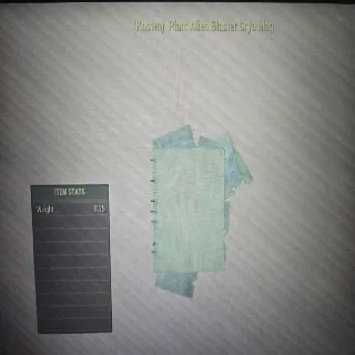 Alien Blaster Cryo Mag Plan