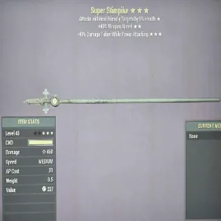 Super Stimpike Weapon