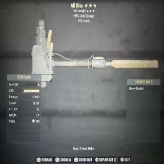 Legacy All Rise Lvl 50