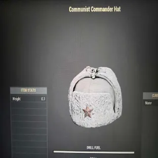 Communist Commander Hat