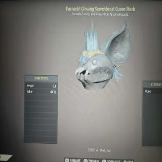 Glowing Scorchbeast Queen Mask