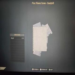 Flower Crown - Candykill Plan