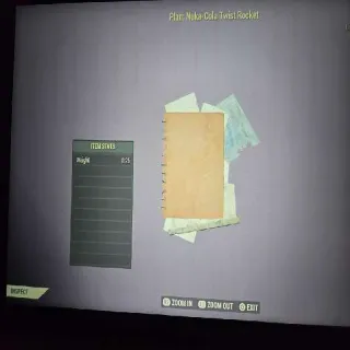 Nuka-Cola Twist Rocket Plan