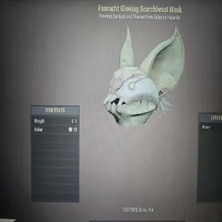 Glowing Scorchheast Mask