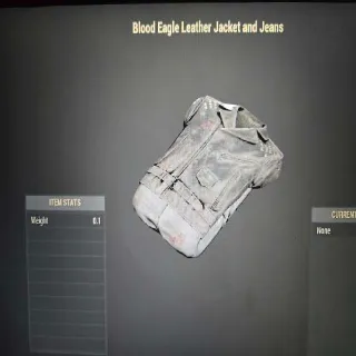 Blood Eagle Leather Jacket And Jeans