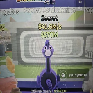 Papero Aspiratorino 41.6M/s