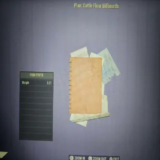 Cattle Flour Billboards Plan