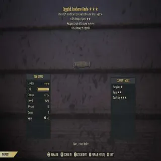 Invalid Jawbone Knife