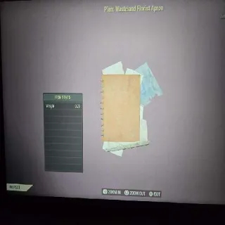 Wasteland Florist Apron Plan