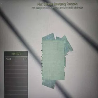 Ultracite Emergency Protocals Plan