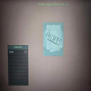 Infused Blood Leaf Tea Recipe