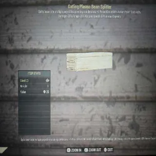 Gatling Plasma Beam Splitter Mods