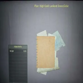 High Knob Lookout Snow Look Plan