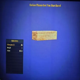 Enclave Plasma Gun True Short Barrel