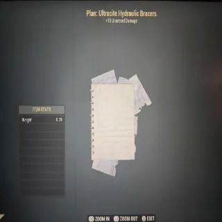 Ultracite Hydraulic Bracers Plan