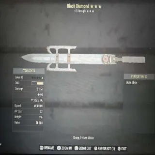 Legacy Black Diamond Lvl 25