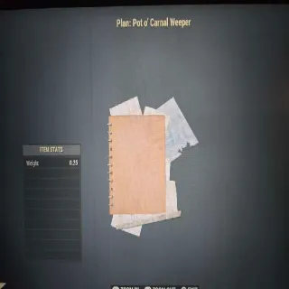 Pot O' Carnal Weeper Plan