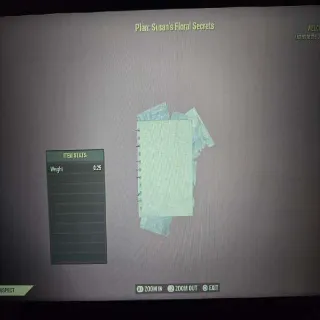 Susan's Floral Secrets Plan