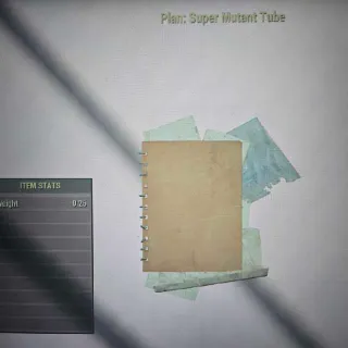 Super Mutant Tube Plan