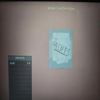 Fried Deerskins Recipe