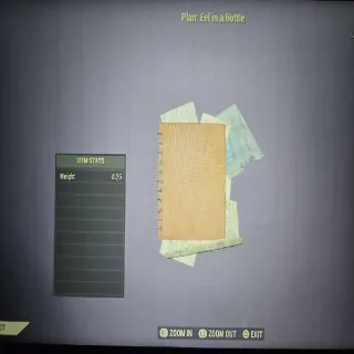 Eel In A Bottle Plan