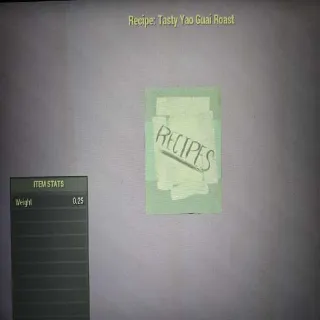 Tasty Yao Guai Roast Recipe