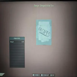 Steeped Aster Tea Recipe