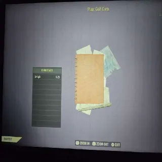 Golf Carts Plan