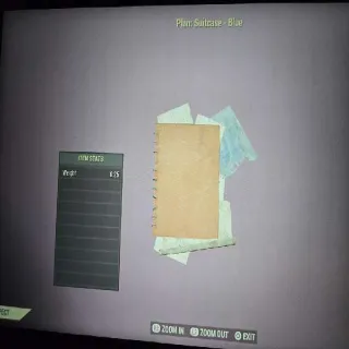 Suitcase - Blue Plan