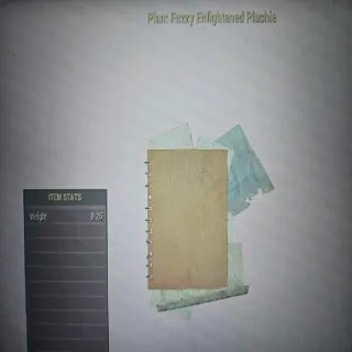 Fuzzy Enlightenment Plushie Plant