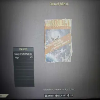 100 Gun And Bullets 6 Magazines