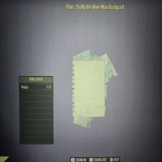 Chally The Moo-Moo Backpack Plan