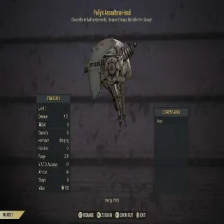 Polly's Assaultron Head Weapon